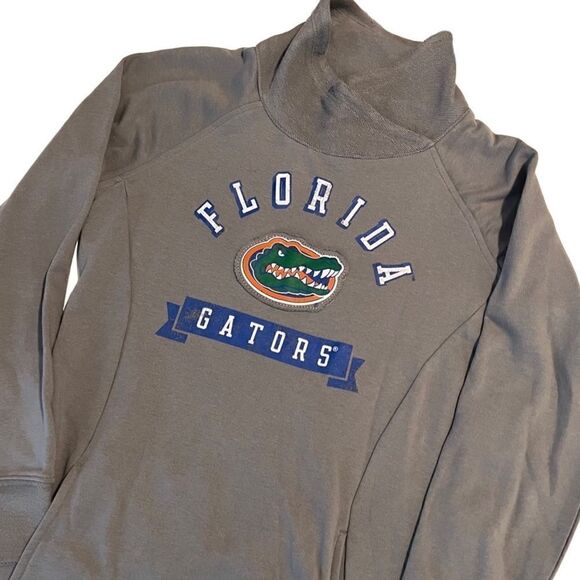 University of Florida Gators Gray Long Sleeves Tunic Sweatshirt Size S - Picture 1 of 13